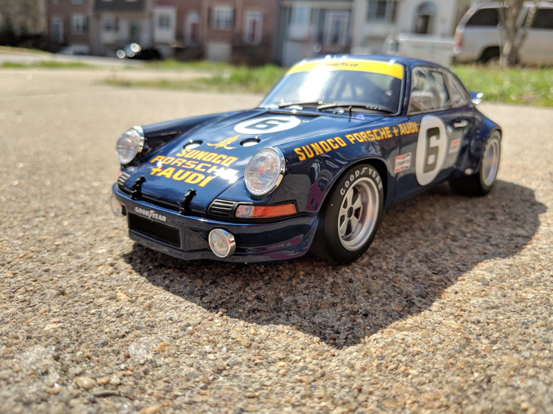 Illustration for article titled LaLD Car Week 2019 - Day 5, 1970s: 1973 Sunoco Blue Porsche 911 2.7RSR